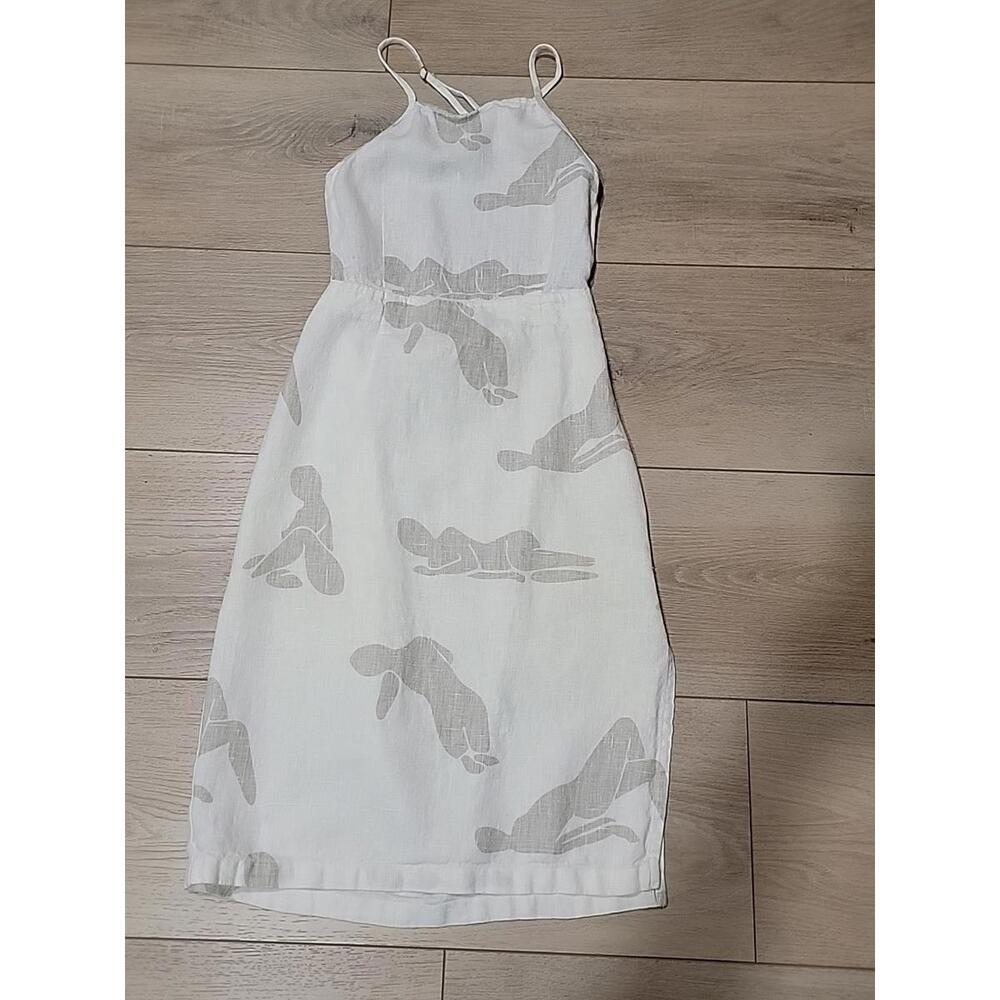 Paloma Wool Carlota III Dress 34/XS 100% Linen Backless #A - Picture 7 of 16